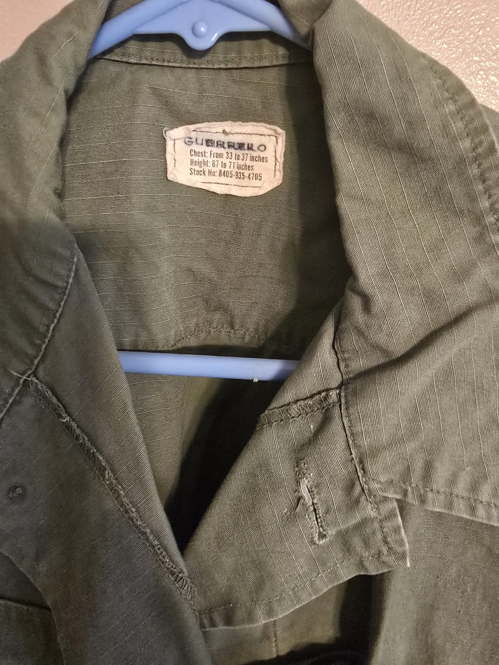 Military Green Utility Jacket - Olive